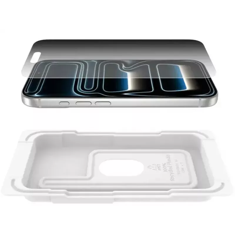 Bildschirmschutz Belkin ScreenForce InvisiGlass Privacy iPhone 17 Pro Antibakteriell Sturzsicher