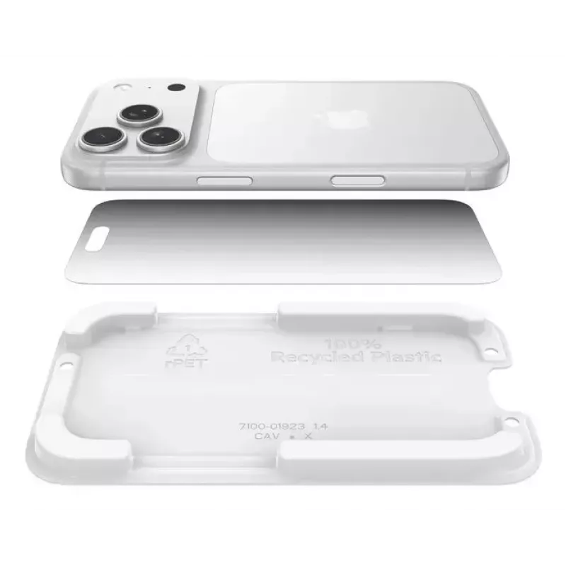 Bildschirmschutz Belkin ScreenForce InvisiGlass Privacy iPhone 17 Pro Antibakteriell Sturzsicher