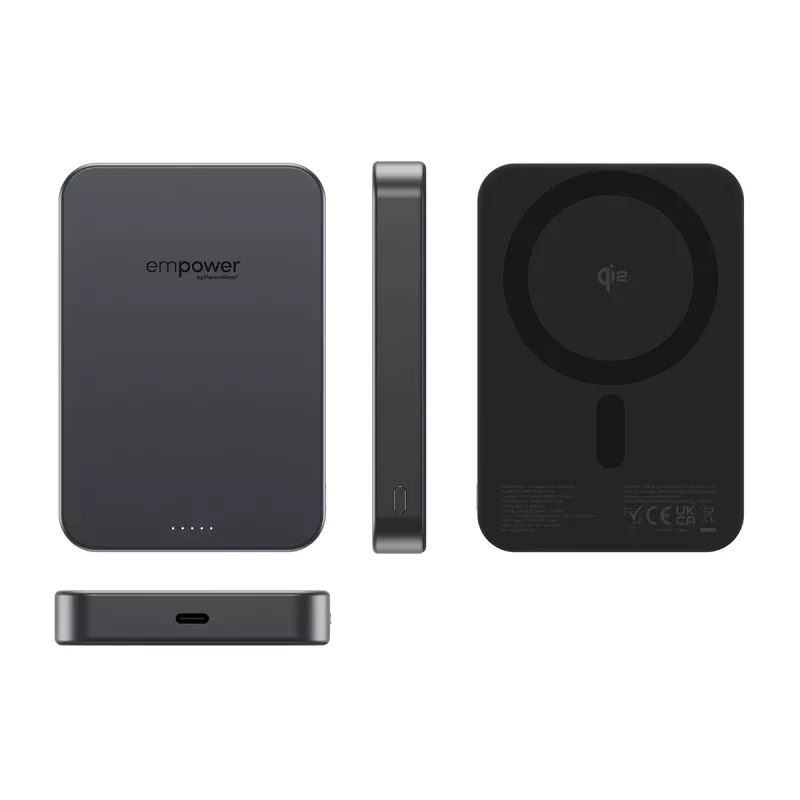 Tragbare Powerbank PanzerGlass empower™ 10000mAh Space Schwarz, 0,245 kg