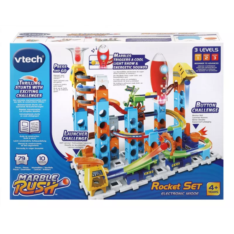 VTech Marble Rush Raketen-Set Elektronisch M100 E Mehrfarbig