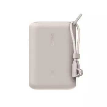 Tragbare Powerbank Belkin BPB027hqSD 10000 mAh, Sand, 2 × USB‑C-Anschlüsse