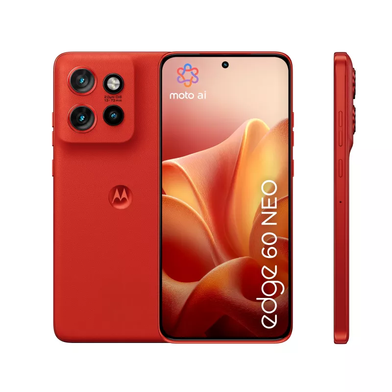 Motorola edge 60 Neo 16,1 cm (6,36 Zoll) Dual SIM Android 15 5G USB Type-C 12 GB 256 GB 5000 mAh Rot