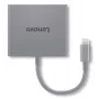 Lenovo GX91R64790 Laptop-Dockingstation/Port-Replikator kabelgebunden USB 3.2 Gen 1 (3.1 Gen 1) Typ-C Grau