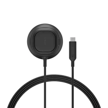 Ladegerät Belkin UltraCharge WIA013HQBK — kabelloses USB-Schnellladegerät für Smartwatch und Smartphone, für den Innenbereich, 2 m Kabel, schwarz