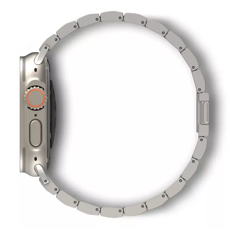 Uhrenarmband Decoded Traction Armband Titan — kompatibel mit Smartwatches, Handgelenk 130–225 mm, 1 Stk.