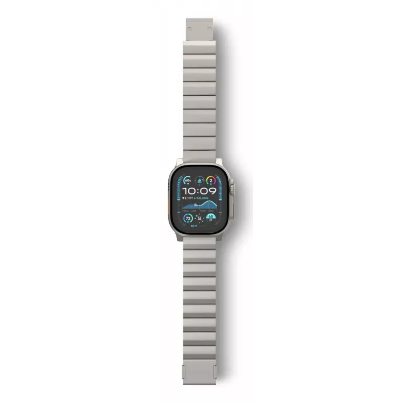 Uhrenarmband Decoded Traction Armband Titan — kompatibel mit Smartwatches, Handgelenk 130–225 mm, 1 Stk.