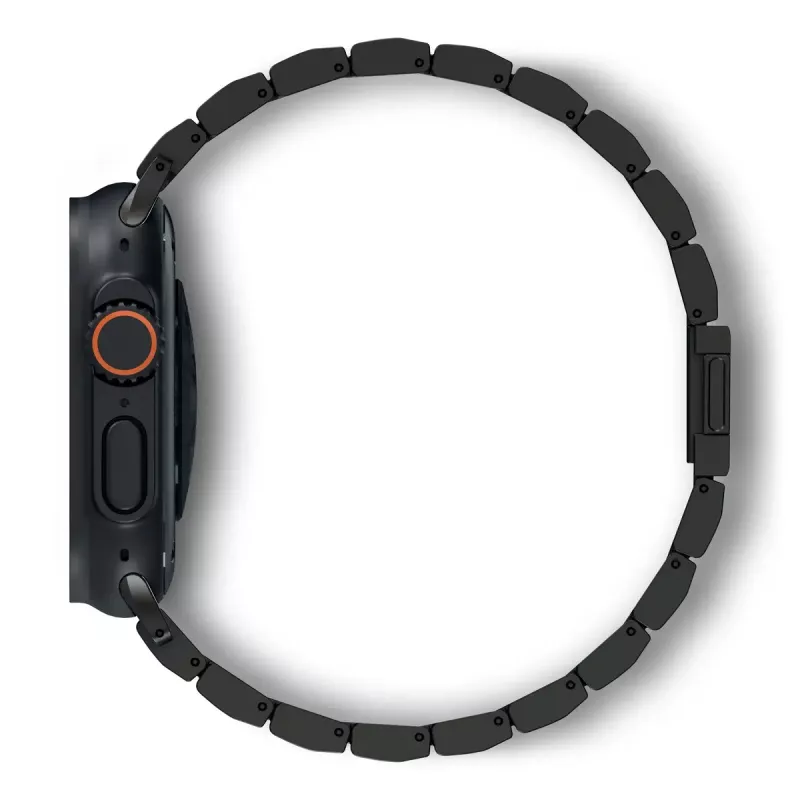 Armband für Smartwatch Decoded Traction Band Schwarz Titanium — Handgelenksumfang 130–225 mm, 1 Stk.