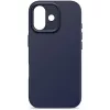 Handyhülle Decoded D25IPO17BCS9TY für iPhone 17 — Hülle, passend für bis zu 16 cm (6,3 Zoll), marineblau, Mikrofaser und PU