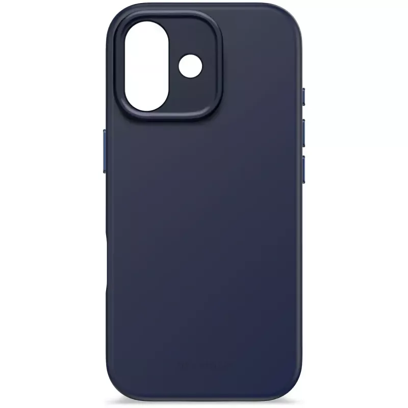 Handyhülle Decoded D25IPO17BCS9TY für iPhone 17 — Hülle, passend für bis zu 16 cm (6,3 Zoll), marineblau, Mikrofaser und PU
