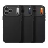 Decoded Silikon-Rückabdeckung für Apple iPhone 17 Pro Max — kompatibel mit 6,9 Zoll (17,5 cm), schwarz, Mikrofaser/PU