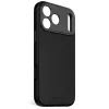 Decoded Silikon-Rückabdeckung für Apple iPhone 17 Pro Max — kompatibel mit 6,9 Zoll (17,5 cm), schwarz, Mikrofaser/PU