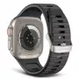 Strap Decoded Ultra Traction Strap für Smartwatch, Schwarz, Silikon, 1 Stk.