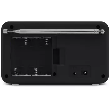 Tragbares Digitalradio TECHNISAT 0000/3906 — DAB/DAB+/FM, 1 W RMS, LCD, 3,5 mm, Weiß/Schwarz, 0,338 kg