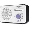 Tragbares Digitalradio TECHNISAT 0000/3906 — DAB/DAB+/FM, 1 W RMS, LCD, 3,5 mm, Weiß/Schwarz, 0,338 kg