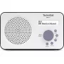 Tragbares Digitalradio TECHNISAT 0000/3906 — DAB/DAB+/FM, 1 W RMS, LCD, 3,5 mm, Weiß/Schwarz, 0,338 kg