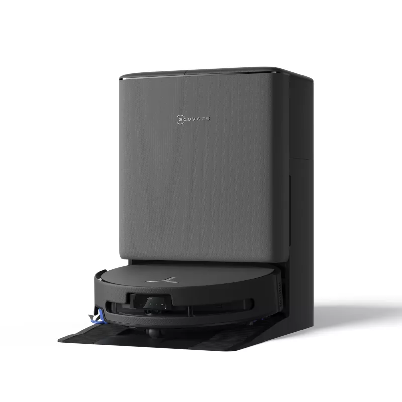 Saugroboter Ecovacs DEEBOT T90 PRO OMNI — beutelloser 0,25 L Staubbehälter, 350 Min. Laufzeit, Li‑Ion 4000 mAh, schwarz