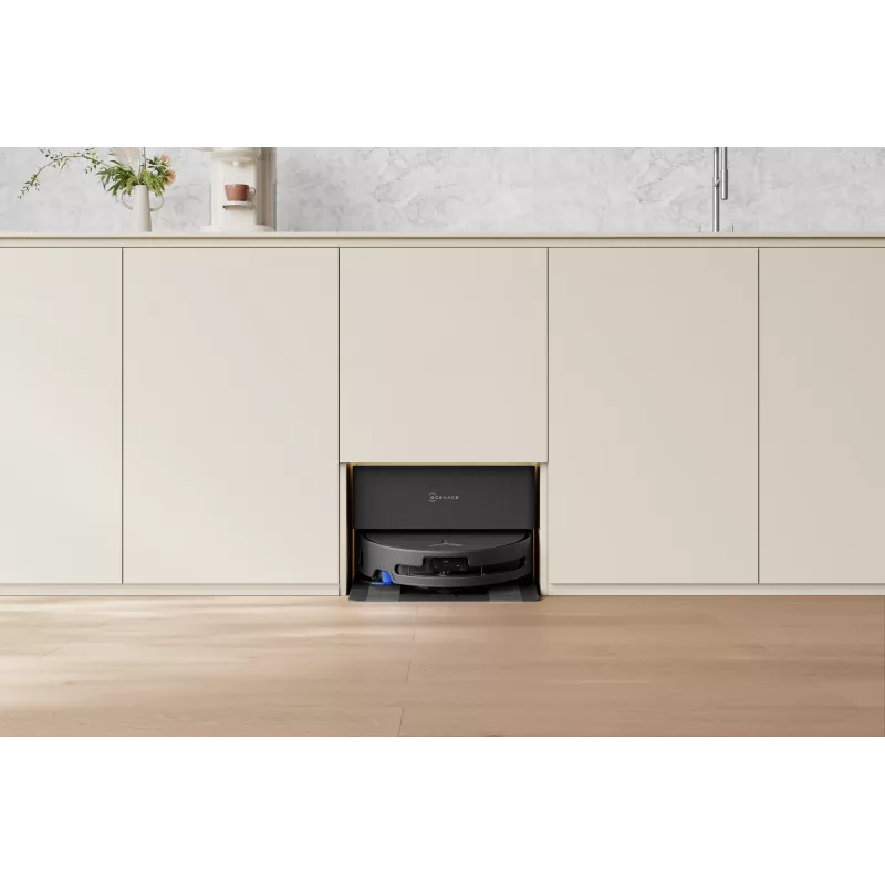 Saugroboter Ecovacs DEEBOT T90 PRO OMNI — beutelloser 0,25 L Staubbehälter, 350 Min. Laufzeit, Li‑Ion 4000 mAh, schwarz