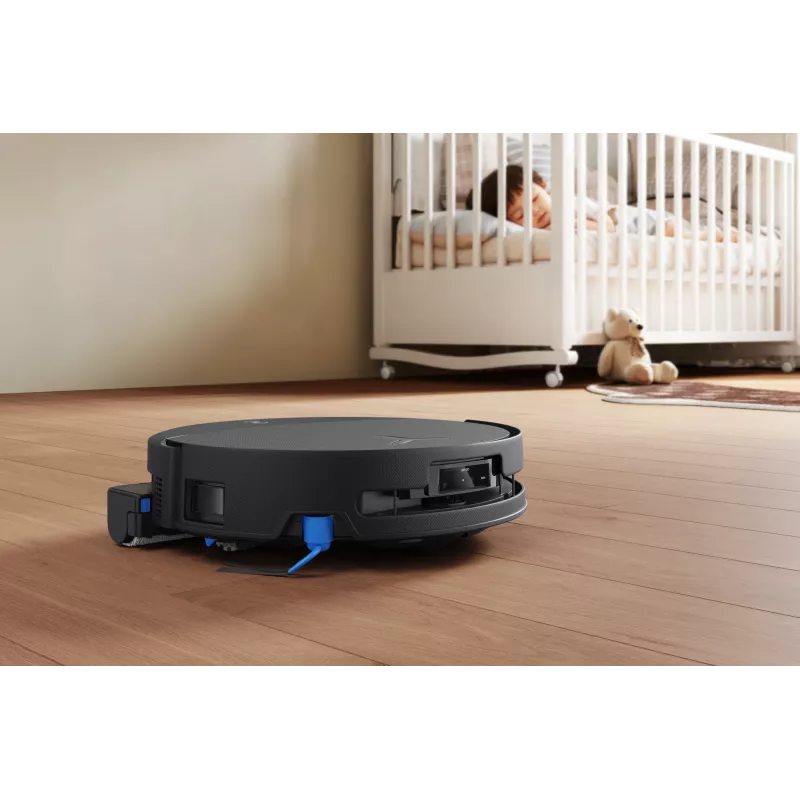 Saugroboter Ecovacs DEEBOT T90 PRO OMNI — beutelloser 0,25 L Staubbehälter, 350 Min. Laufzeit, Li‑Ion 4000 mAh, schwarz