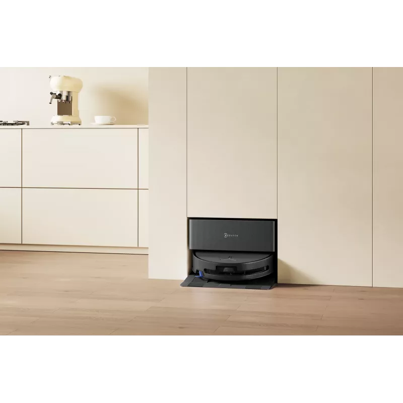 Saugroboter Ecovacs DEEBOT T90 PRO OMNI — beutelloser 0,25 L Staubbehälter, 350 Min. Laufzeit, Li‑Ion 4000 mAh, schwarz