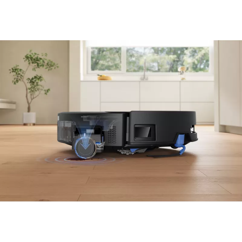 Saugroboter Ecovacs DEEBOT T90 PRO OMNI — beutelloser 0,25 L Staubbehälter, 350 Min. Laufzeit, Li‑Ion 4000 mAh, schwarz