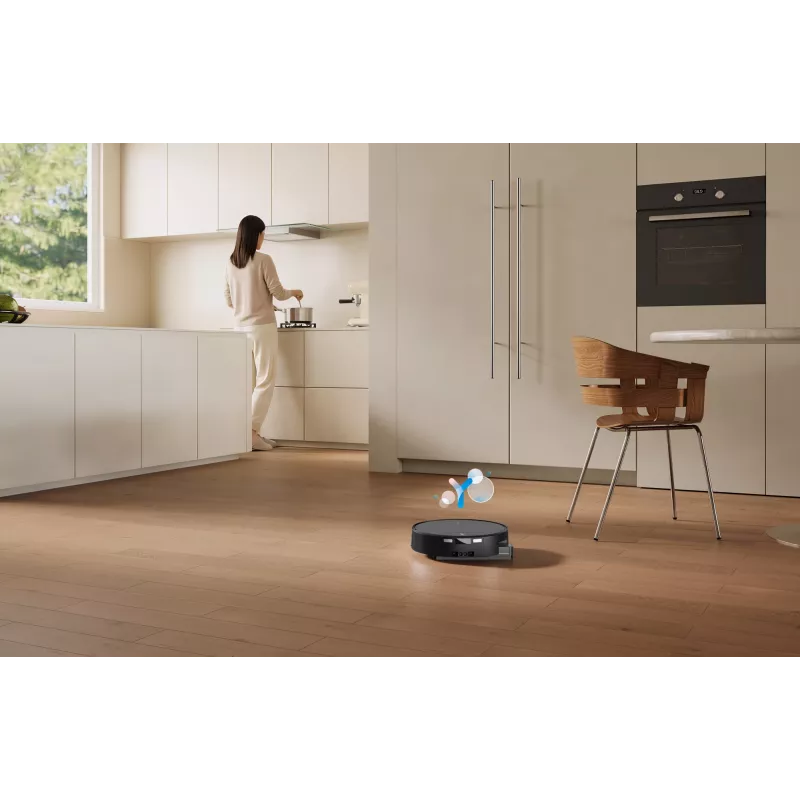 Saugroboter Ecovacs DEEBOT T90 PRO OMNI — beutelloser 0,25 L Staubbehälter, 350 Min. Laufzeit, Li‑Ion 4000 mAh, schwarz