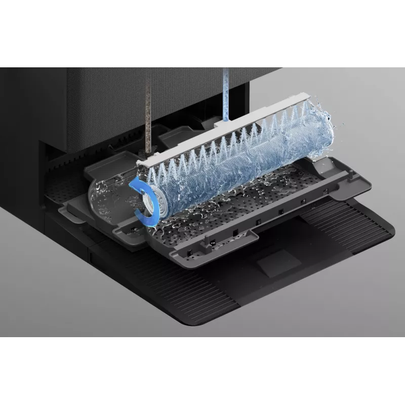 Saugroboter Ecovacs DEEBOT T90 PRO OMNI — beutelloser 0,25 L Staubbehälter, 350 Min. Laufzeit, Li‑Ion 4000 mAh, schwarz