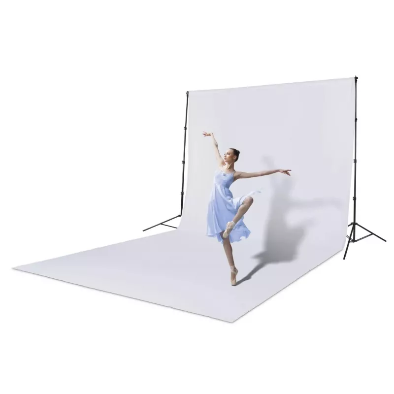 Backdrop HAMA 00021161 Polyester Einfarbig Weiß, 2940 mm x 6000 mm