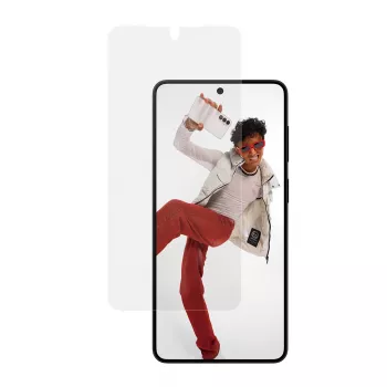 Displayschutzfolie PanzerGlass für Samsung New Galaxy S 2026 Plus — Ultra‑Wide Fit, PET+Silicone, FASTFIT