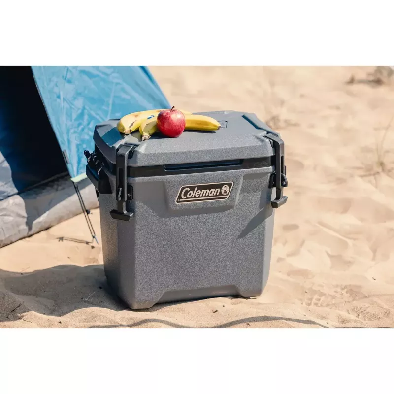 Kühlbox COLEMAN Convoy 28 QT, 29 L Kapazität, Polyurethan-Isolierung, grau
