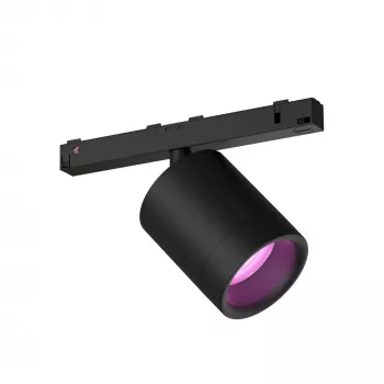 Smart-Beleuchtungsspot Philips Hue White and colour ambience Perifo Zylinderspot Bluetooth Schwarz