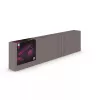 Smart Lighting Spot Philips Hue White and Colour Ambience Perifo Gerade Deckenbasis-Kit 4 Spots Bluetooth Schwarz