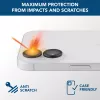 Cellularline Kamera-Linsenring - iPhone 16/16 Plus Gehärtetes Glas für Kamerataschutz