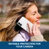 Cellularline Kamera-Linsenring - iPhone 16/16 Plus Gehärtetes Glas für Kamerataschutz