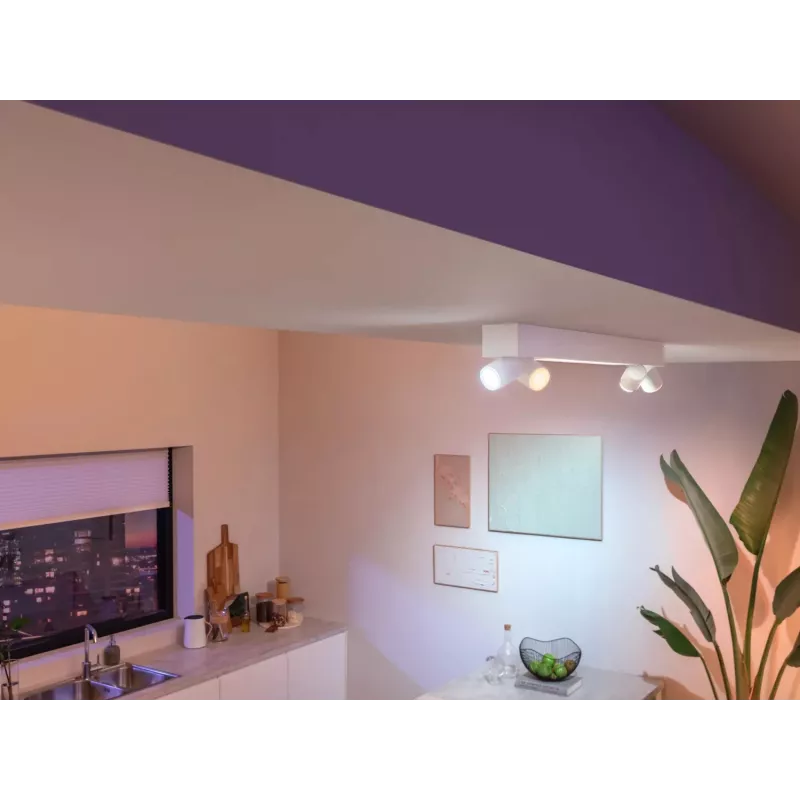 Philips Hue White and colour ambience Centris 4-Spot-Deckenleuchte
