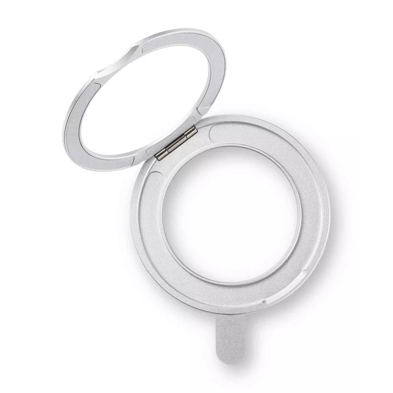 Cellularline Spin Mag - iPhone 16 Hülle mit drehbarem Ringhalter, kompatibel mit Magsafe-Ökosystem
