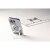 Cellularline Spin Mag - iPhone 16 Hülle mit drehbarem Ringhalter, kompatibel mit Magsafe-Ökosystem