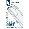 Cellularline Clear Protect - Galaxy S25 Hartschale mit Gummirändern