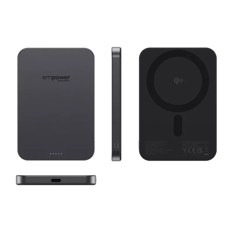 Powerbank PanzerGlass empower™ 5000mAh Space Schwarz tragbarer Ladegerät