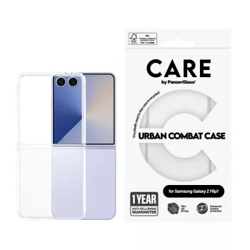 PanzerGlass CARE™ by ® Urban Combat Hülle Transparent Samsung Galaxy Z Flip7