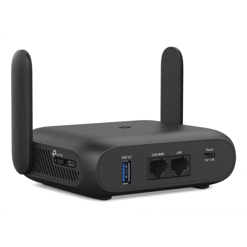 TP-Link BE3600 Wi-Fi 7 Wireless Router 2.5 Gigabit Ethernet Dual-Band (2,4 GHz / 5 GHz) Schwarz