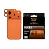 Kameraschutz PanzerGlass Fender für iPhone 17 Pro — Silikon, Cosmic Orange, kratz- und stoßfest