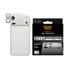 PanzerGlass Fender Kameraschutz für iPhone 17 Pro Max — Silikon, Silber, kratz- und stoßfest