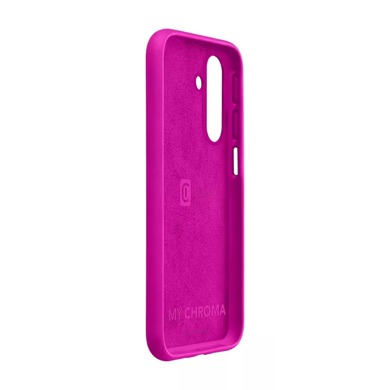 Cellularline Chroma - Galaxy A26 Bunte weiche Gummihülle, Cover, Samsung, Galaxy A26, 16,8 cm (6,6 Zoll), Pink