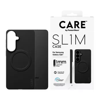Schutzhülle PanzerGlass CARE SL1M für Samsung Galaxy S26+ in Schwarz (CR06231)