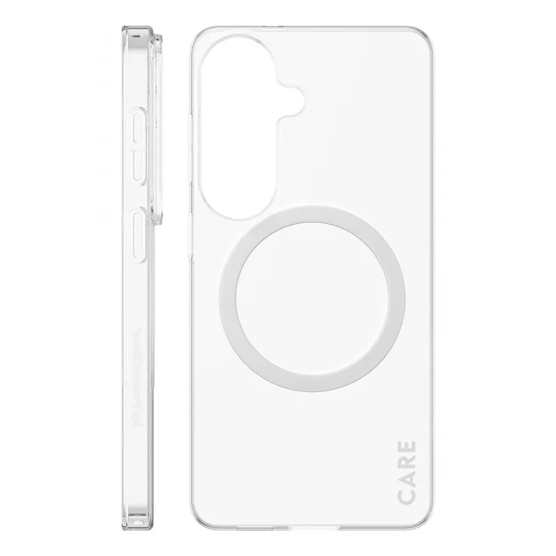 PanzerGlass CARE™ SL1M Transparente Schutzhülle mit Qi für Samsung Galaxy S26, passend für Bildschirme bis zu 16 cm (6,3 Zoll)