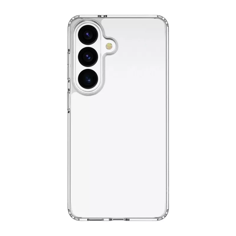 Cellularline Clear Protect - Galaxy S26 Hartschale mit Gummirändern