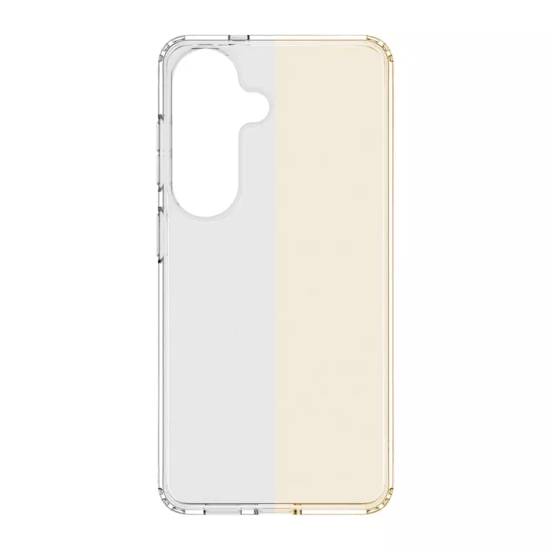 Cellularline Clear Protect - Galaxy S26 Hartschale mit Gummirändern