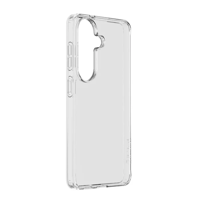 Cellularline Clear Protect - Galaxy S26 Hartschale mit Gummirändern