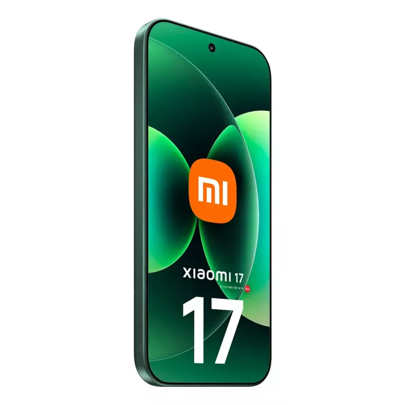 Smartphone Xiaomi 17 — 6,3 Zoll (16 cm) Display, Snapdragon 8 Elite Gen 5, 12 GB RAM, 512 GB Speicher, 6330 mAh, Grün