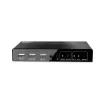 Lindy 2 Port HDMI 4K60, USB 2.0 und Audio KVM Switch, 4096 x 2160 Pixel, 4K Ultra HD, Schwarz